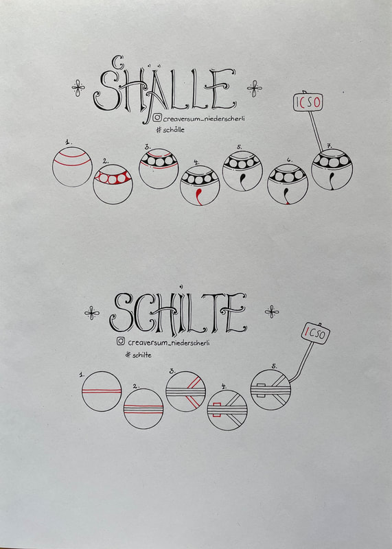 Stepouts zu den Fragmenten "Schälle" und "Schilte"