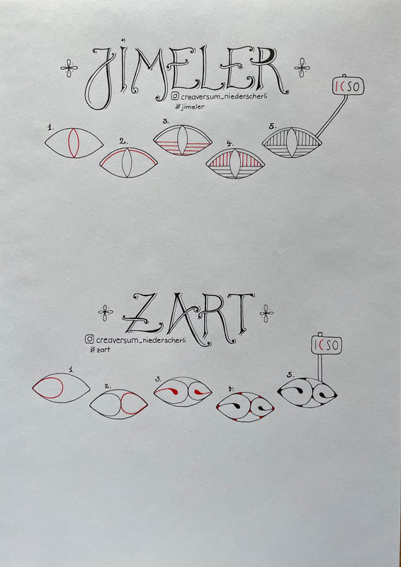 Stepouts zu den Fragmenten "Jimeler" und "zart"